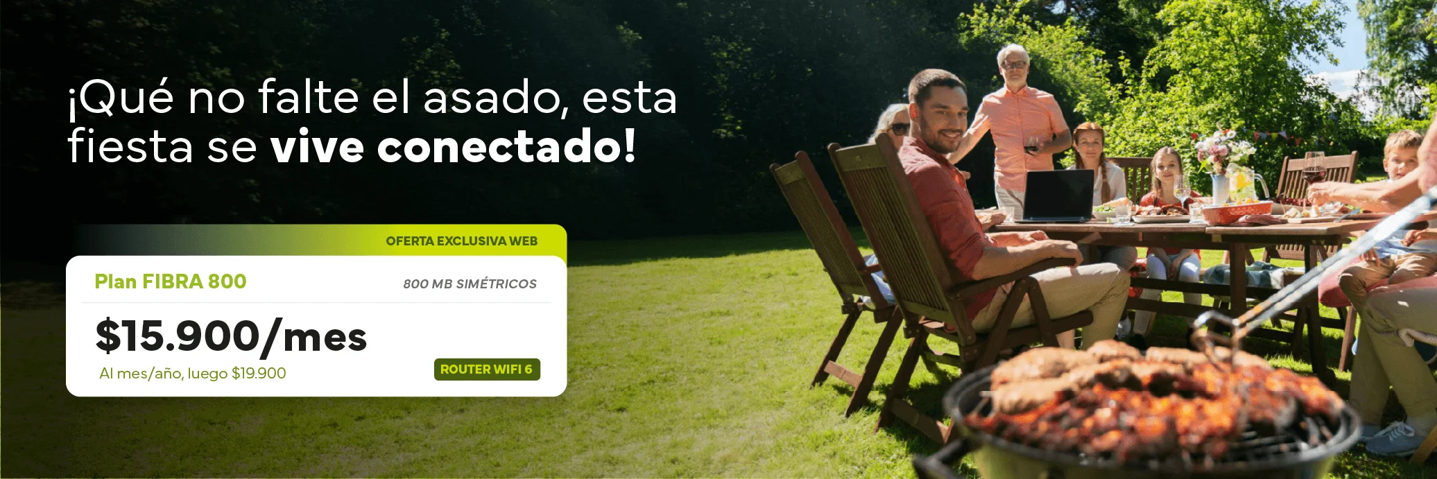 El mejor plan dúo de 800 megas más 200 cancales con Bitred este mes de septiemnbre