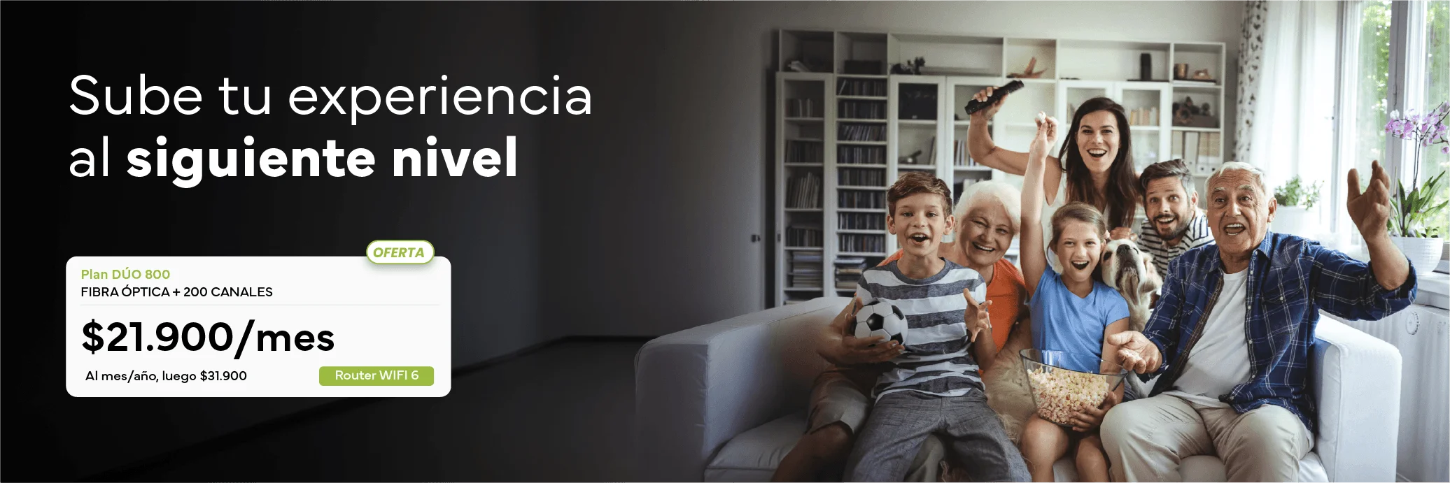 El mejor plan duo de 800 megas más 200 cancales con Bitred este mes de abril